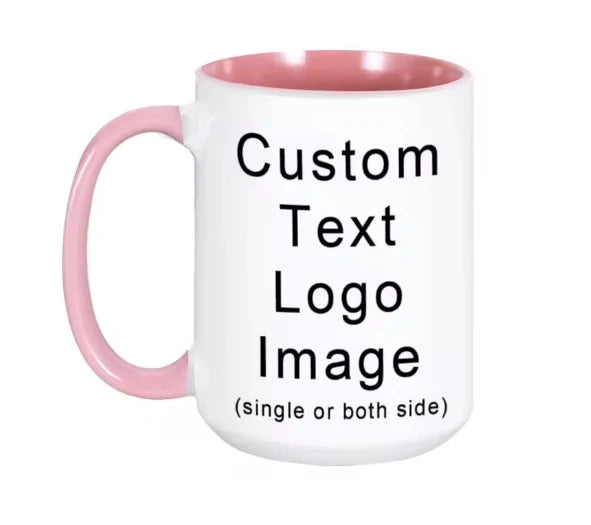 Personalized 15oz Ceramic Coffee Mug