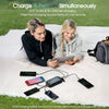 40,000mAh Solar Power Bank with Hand Crank & Multi-Cable