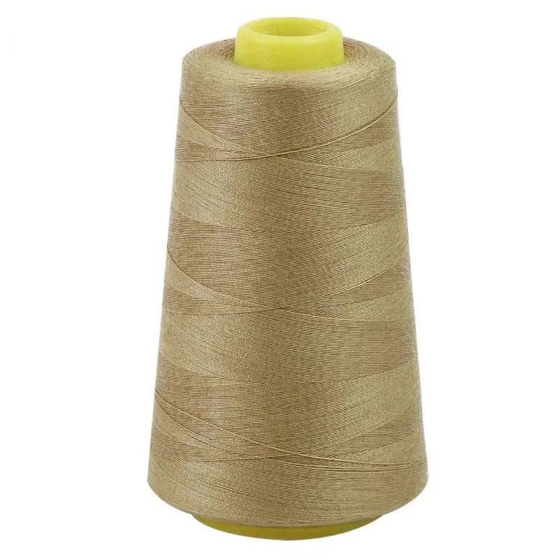 Solid Color Polyester Sewing Thread Spools (3000 Yards Each)