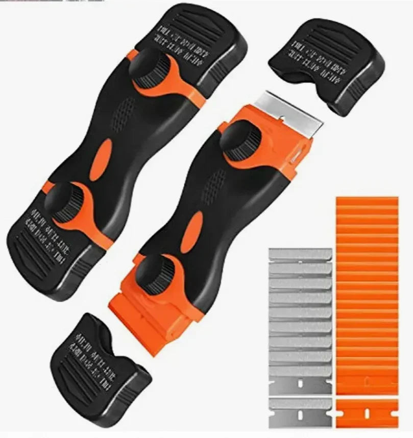 Multi-Purpose Razor Blade Scraper for Glass, Vinyl & Adhesive Removal