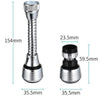 360° Rotating Kitchen Faucet Extender with Filter