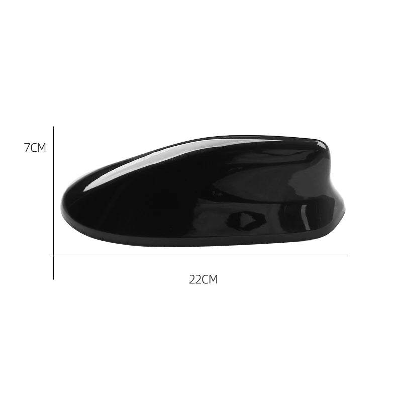Black sleek shark fin antenna cover for 2018-2022 Honda Accord sedan