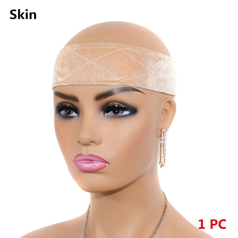 Adjustable Velvet Wig Grip Band