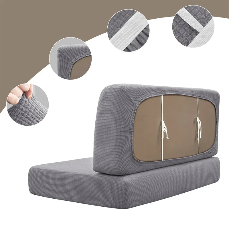 Stretch RV Dinette Cushion Covers with Water-Repellent Finish