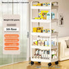 5-Tier Rolling Storage Cart