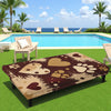 Heart & Paw Print Sofa Cover