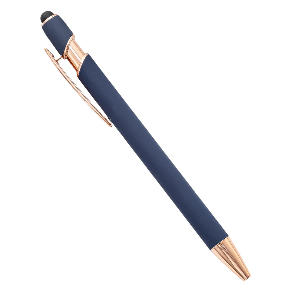 2-in-1 Stylus Pen with Retractable Ballpoint – Pack of 5