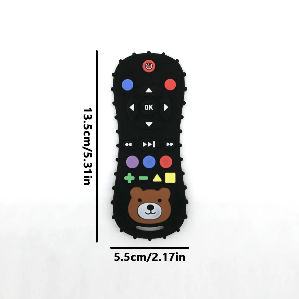 Food-Grade Silicone Remote Control Teether Toy