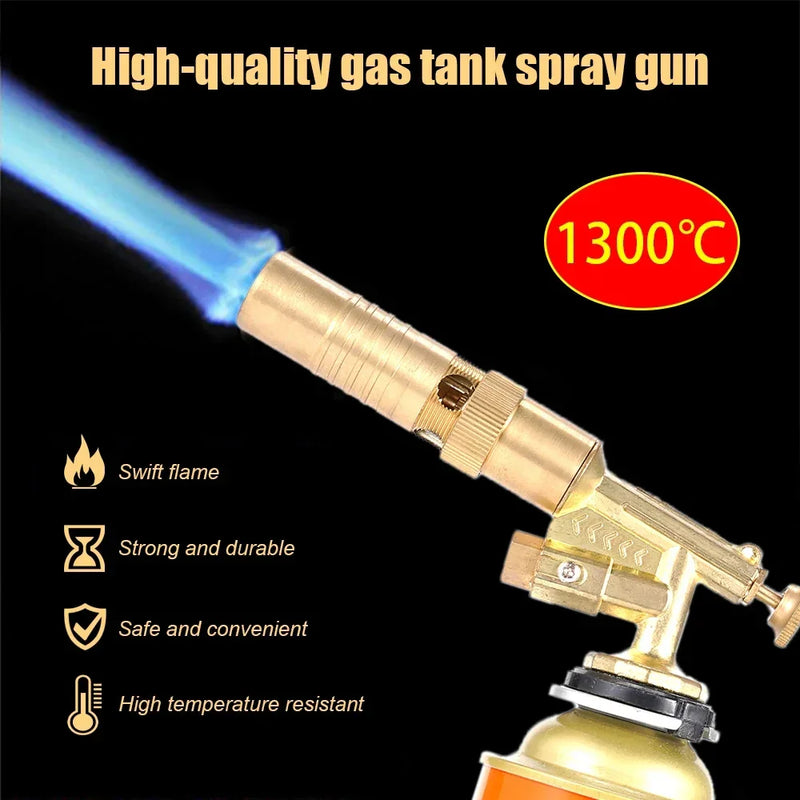 Adjustable Butane Torch for Cooking, Soldering & Thawing