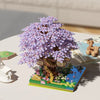 Cherry Blossom Tree Building Set with LED Lights