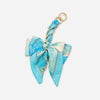 Elegant Bow Chain Bag Strap with Hanging Charm