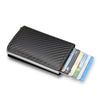 Porte-Carte en Fibre de Carbone Anti-RFID