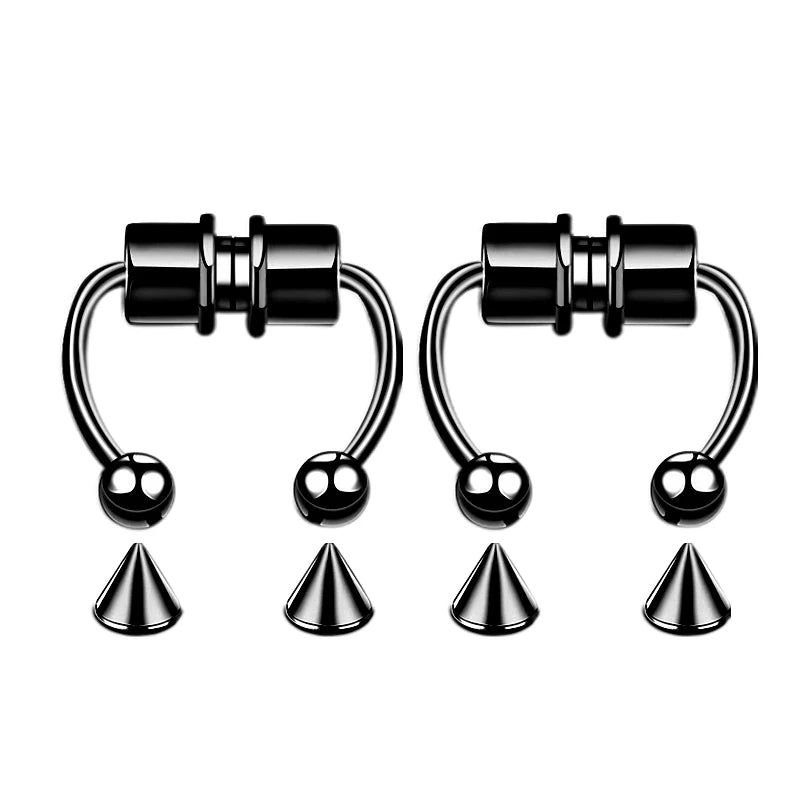 Non-Piercing Magnetic Nose Ring Hoop