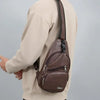 Vintage PU Leather Crossbody Satchel Bag