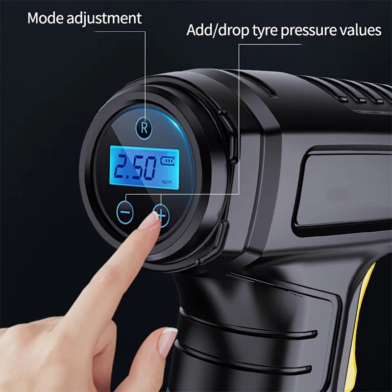 High-Performance Portable Air Compressor with Digital Display