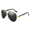 Klassische Aviator-Sonnenbrille mit polarisierten Gläsern