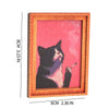Cat Frame Fridge Magnets Set