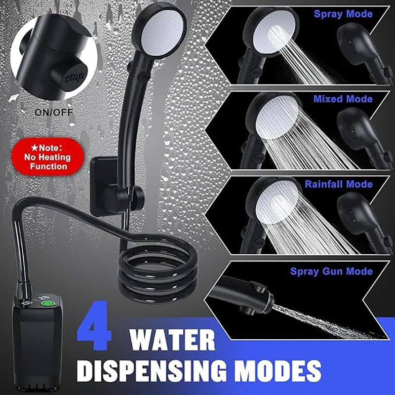 Portable Rechargeable Camping Shower