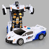 One-Key Transforming Robot Car Toy