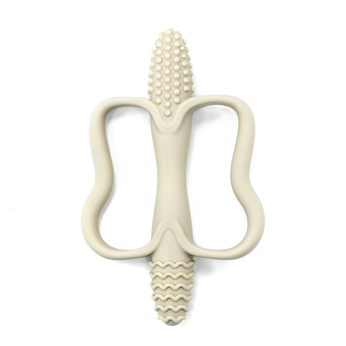 Silicone Teething Stick with Handle – Soft & Safe for Babies
