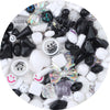 Colorful Acrylic Bead Mix for DIY Jewelry