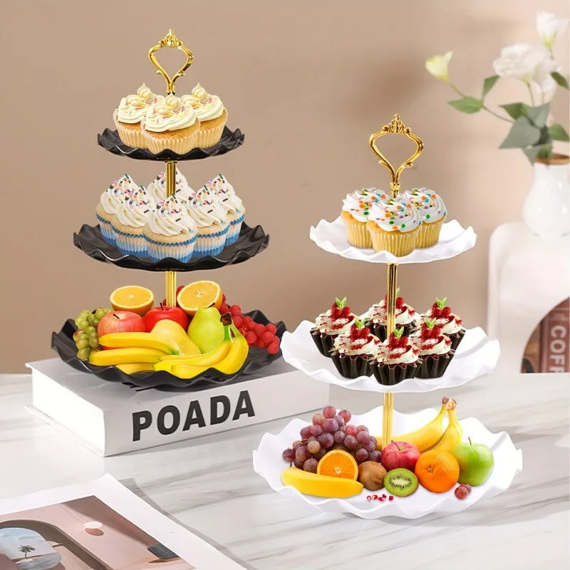 3-stufiger Dessertständer