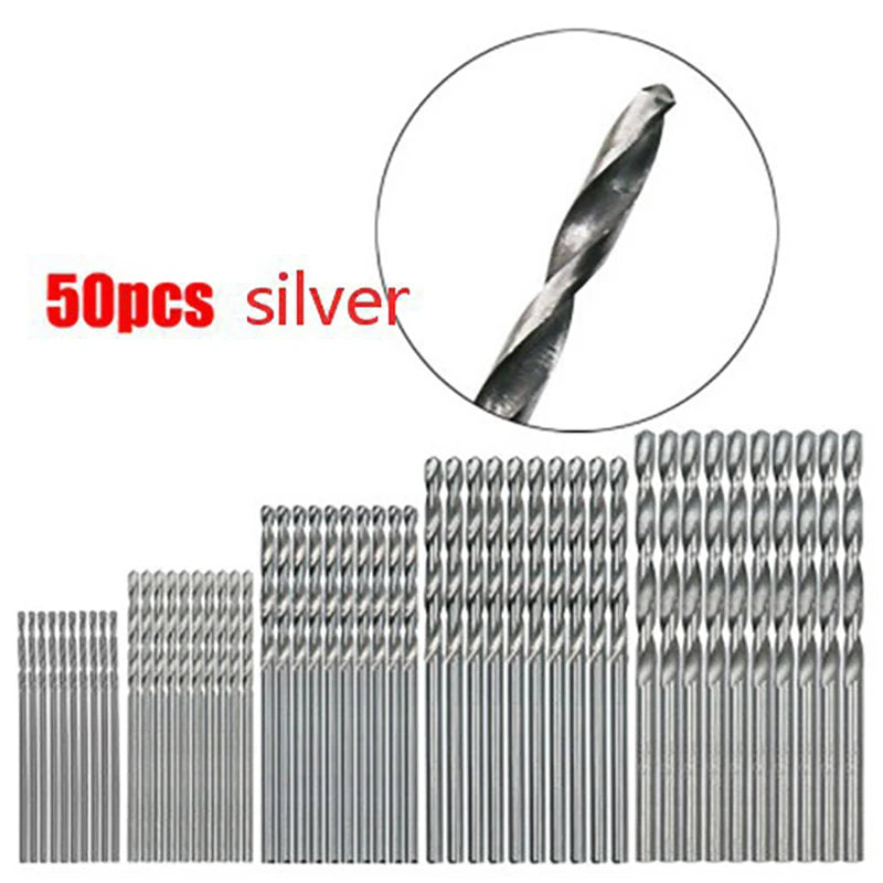 Titanium-Coated HSS Drill Bit Set