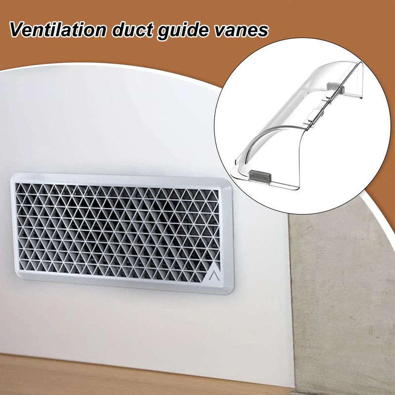 Magnetic Air Vent Deflector with Adjustable Double-Layer Design