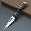 Folding Stainless Steel Fruit Knife with Non-Slip Handle