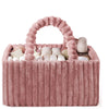 Flannel Diaper Caddy Organizer with Gift Packaging
