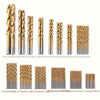 Titanium-Coated Hex Shank Drill Bit Set