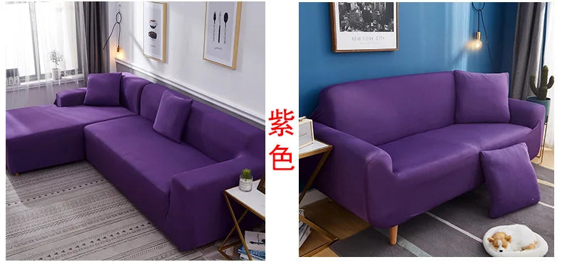 Stretch Sofa Cover with Non-Slip Backing