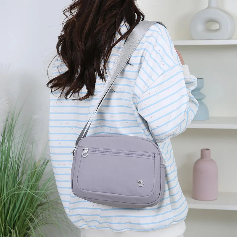 Lightweight Nylon Crossbody Bag for Women