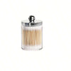 Clear Cotton Swab Holder with Lid