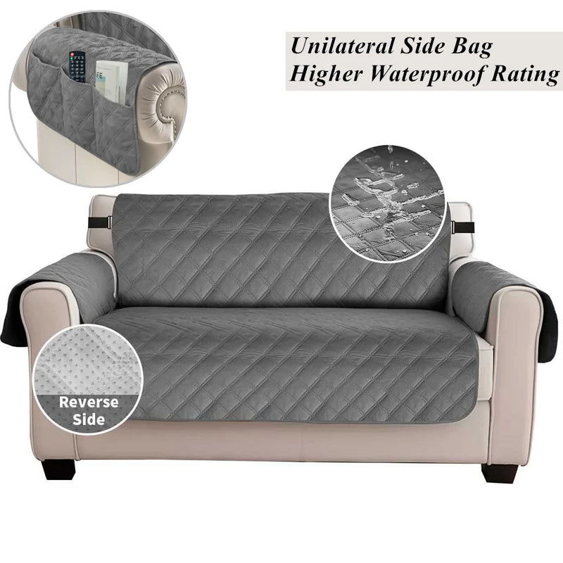 Waterproof Sofa Slipcover with Non-Slip Grip