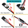 Waterproof 2-Pin Electrical Connector for Automotive Wiring
