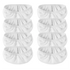 Wiederverwendbare Mikrofaser-Mopfpads (8er-Pack)