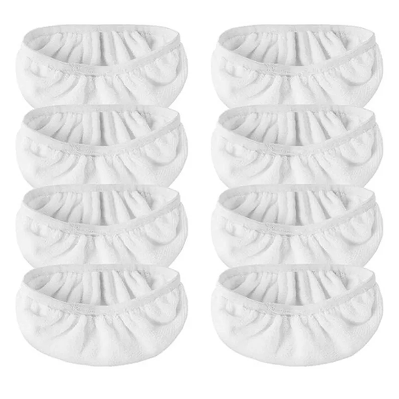 Wiederverwendbare Mikrofaser-Mopfpads (8er-Pack)