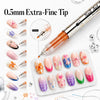 Wasserfeste Nail-Art-Marker – 24er Farbset