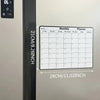 Magnetic Dry Erase Calendar for Refrigerator with Markers