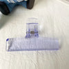 Clear Acrylic Spring Clips - Minimalist Office & School Paper Clips