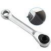 Double-Headed Mini Ratchet Wrench