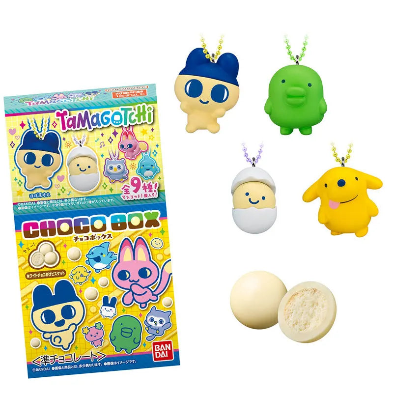 Tamagotchi Chocolate Box Character Keychain Charm