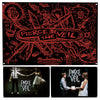 Pierce The Veil Band Flag Tapestry with Brass Grommets