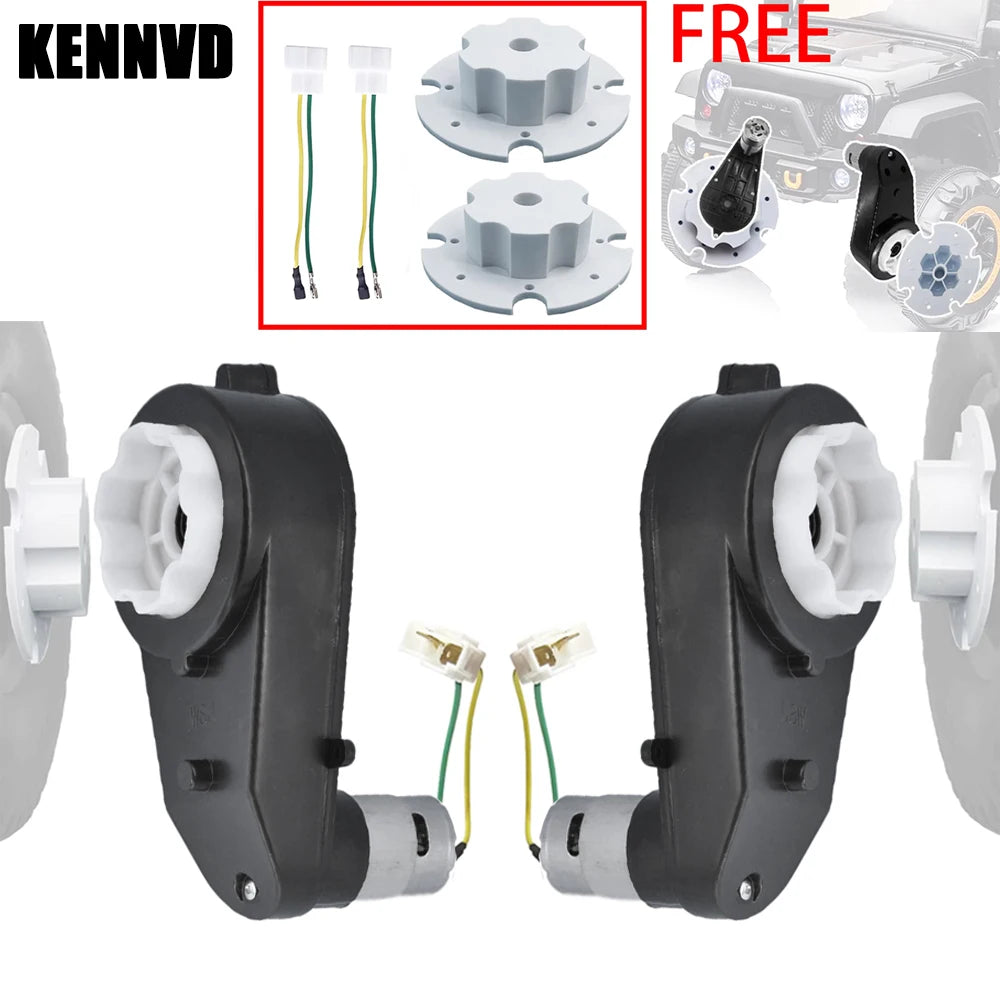 Kids Ride-On Car Upgrade Motor & Gearbox Kit (12V/24V)