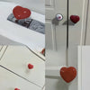 Heart-Shaped Toilet Flush Button