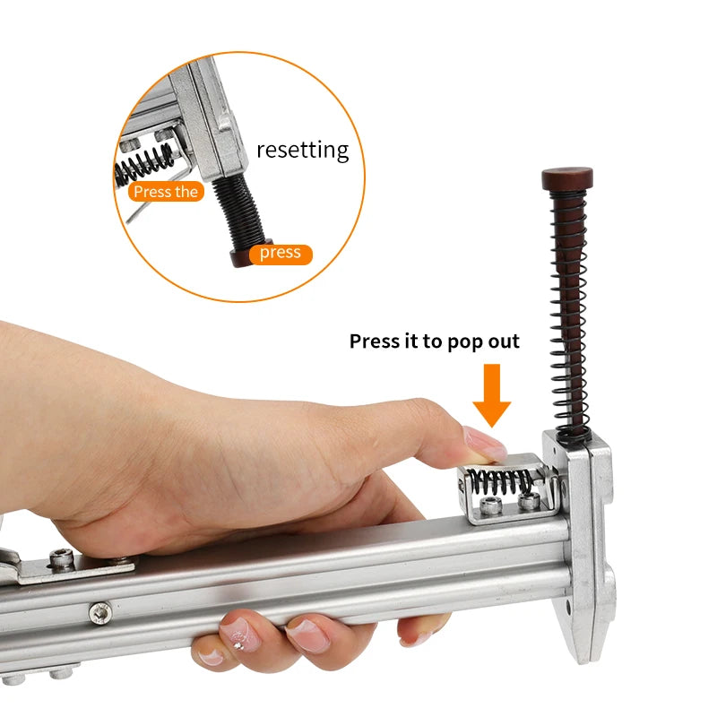 Manual Steel Nail Gun for Woodworking & DIY