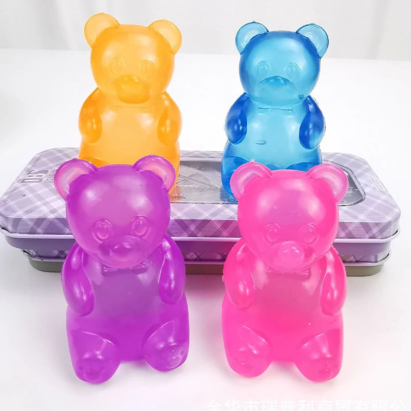 Cute Bear Squeeze Fidget Toy for Stress Relief