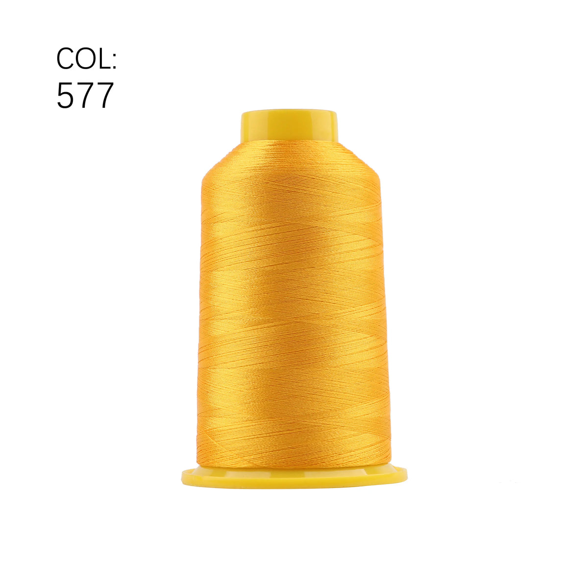 High-Tenacity Polyester Embroidery Thread (120D/2, 40wt) for Home & Industrial Machines