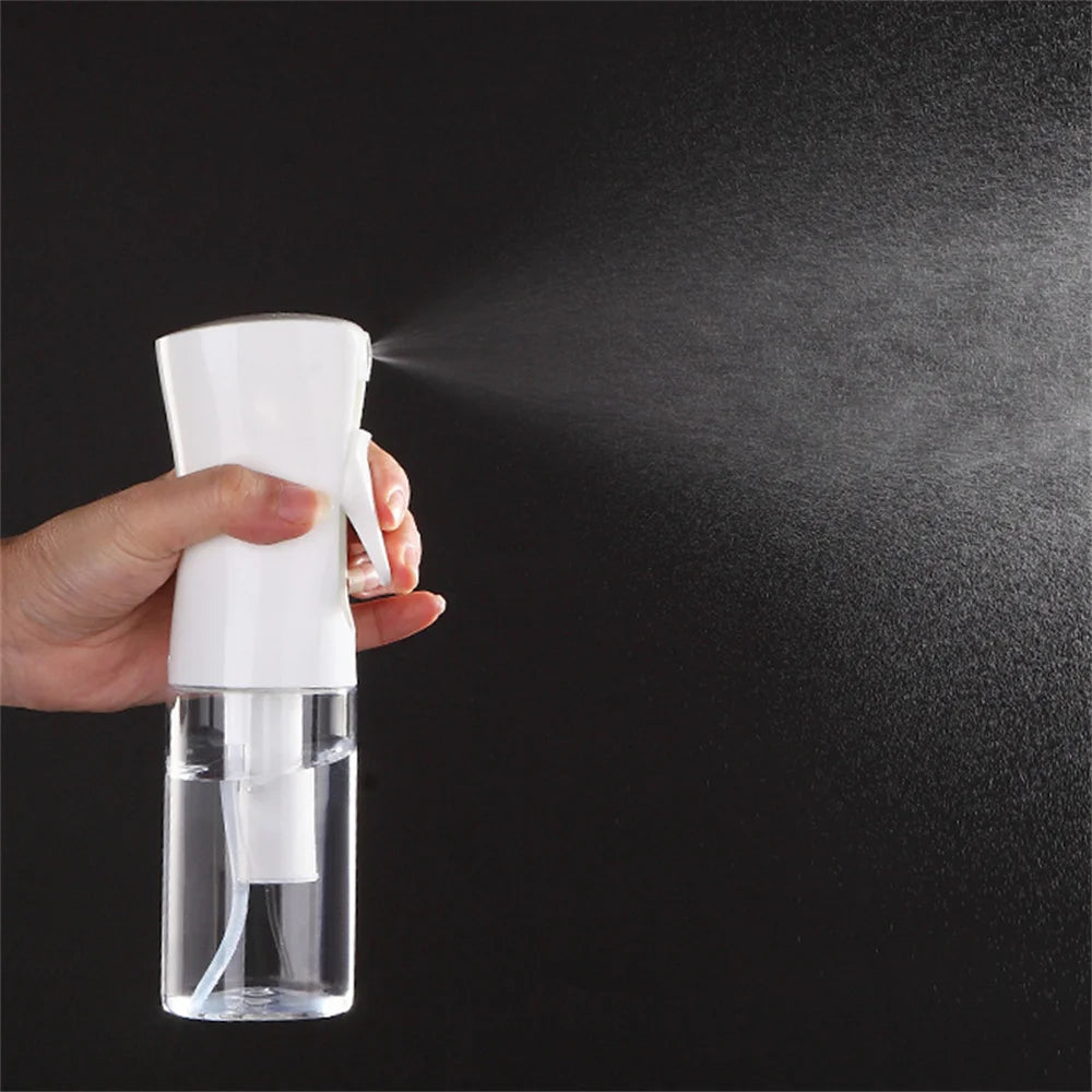 High-Pressure Continuous Mist Spray Bottle for Hair, Plants & Cleaning